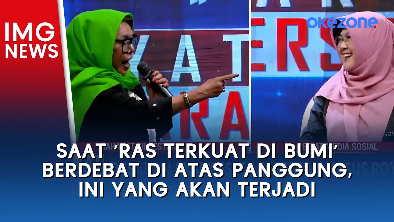 Saat 'Ras Terkuat di Bumi' Berdebat Di Atas Panggung, Ini yang Akan Terjadi