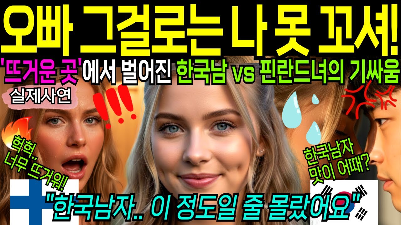 대쉬한 한국 남자에게 