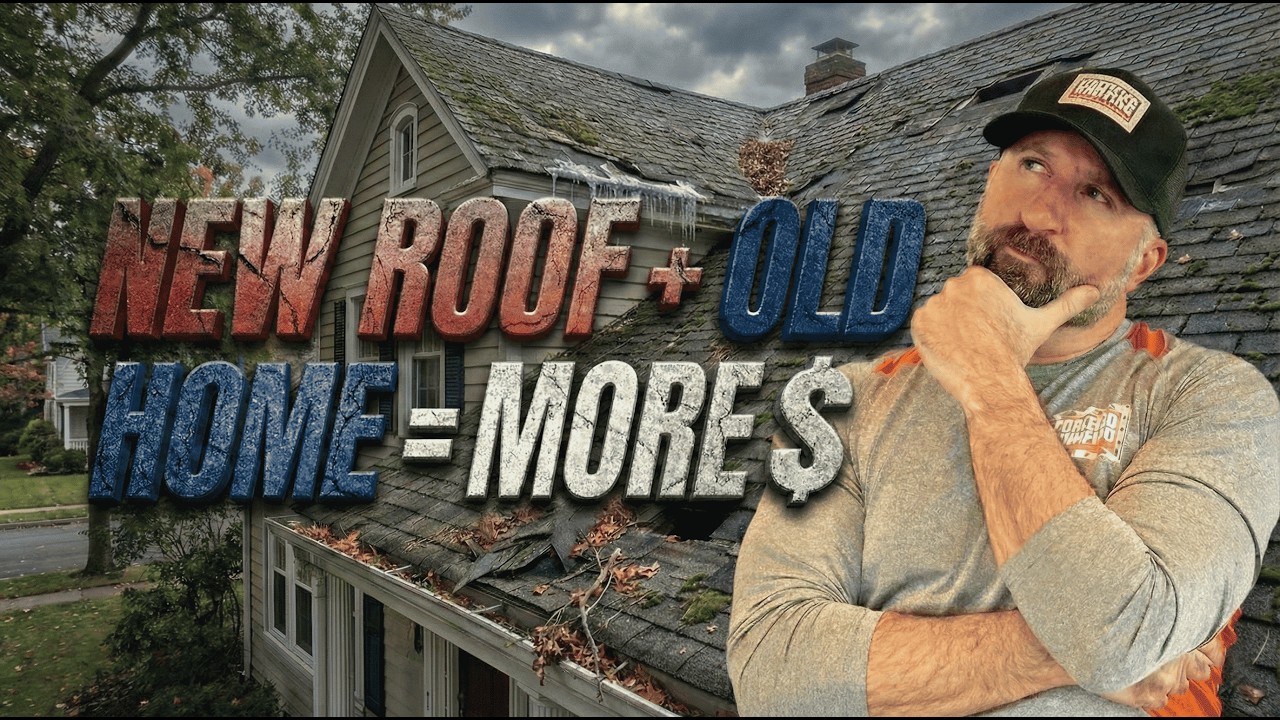 Why does it cost more to replace a roof on an old house?