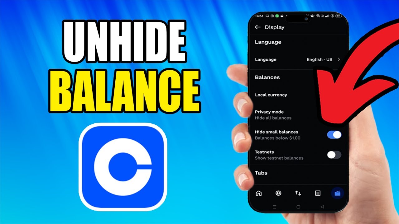 How To Unhide Your Balance On Coinbase Wallet | Fix Coinbase Wallet Balance Not Showing