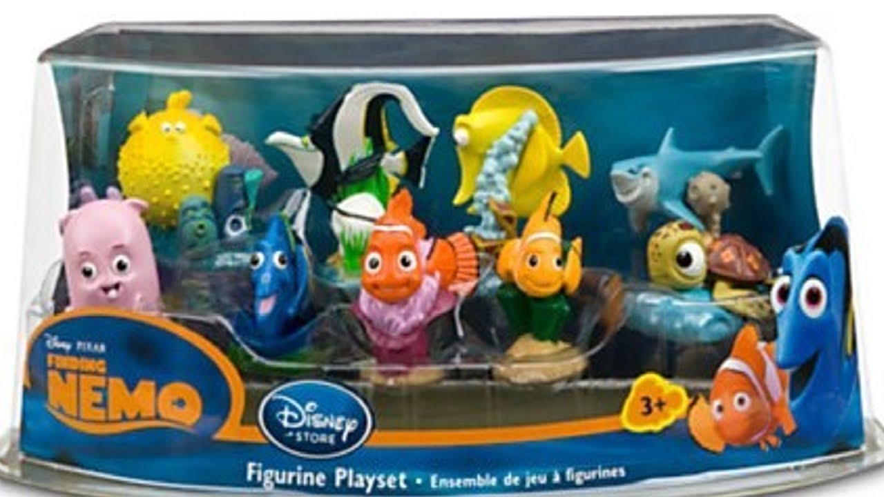 Disney Store Finding Nemo Figures Set Review!