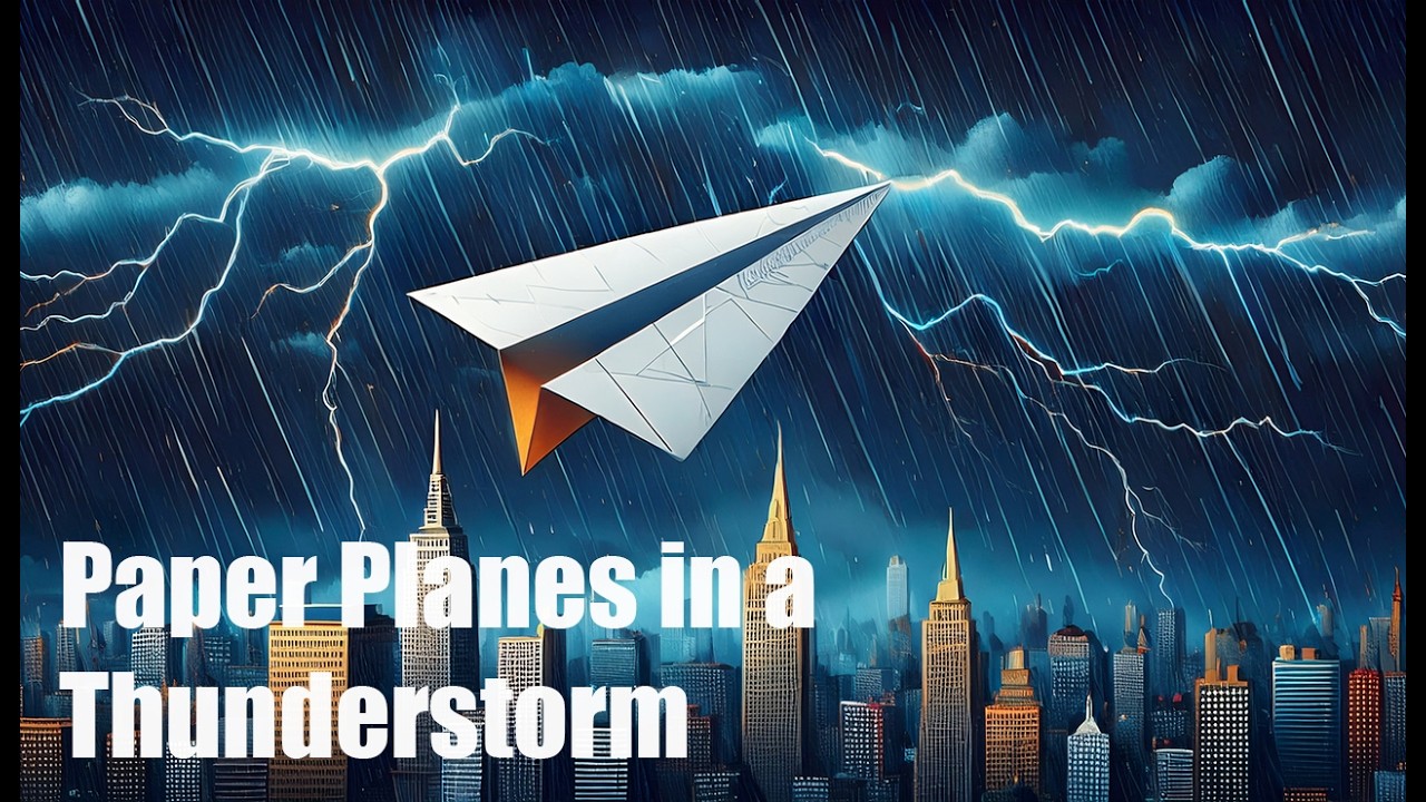 Paper Planes in a Thunderstorm -  Cinematic pop ballad