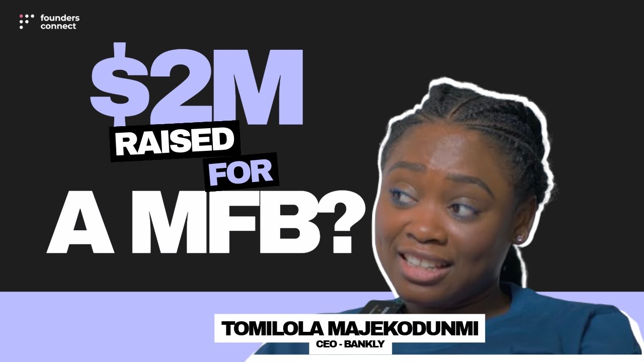 Tomilola Majekodunmi is taking financial services to the grassroot with Bankly #FoundersConnect