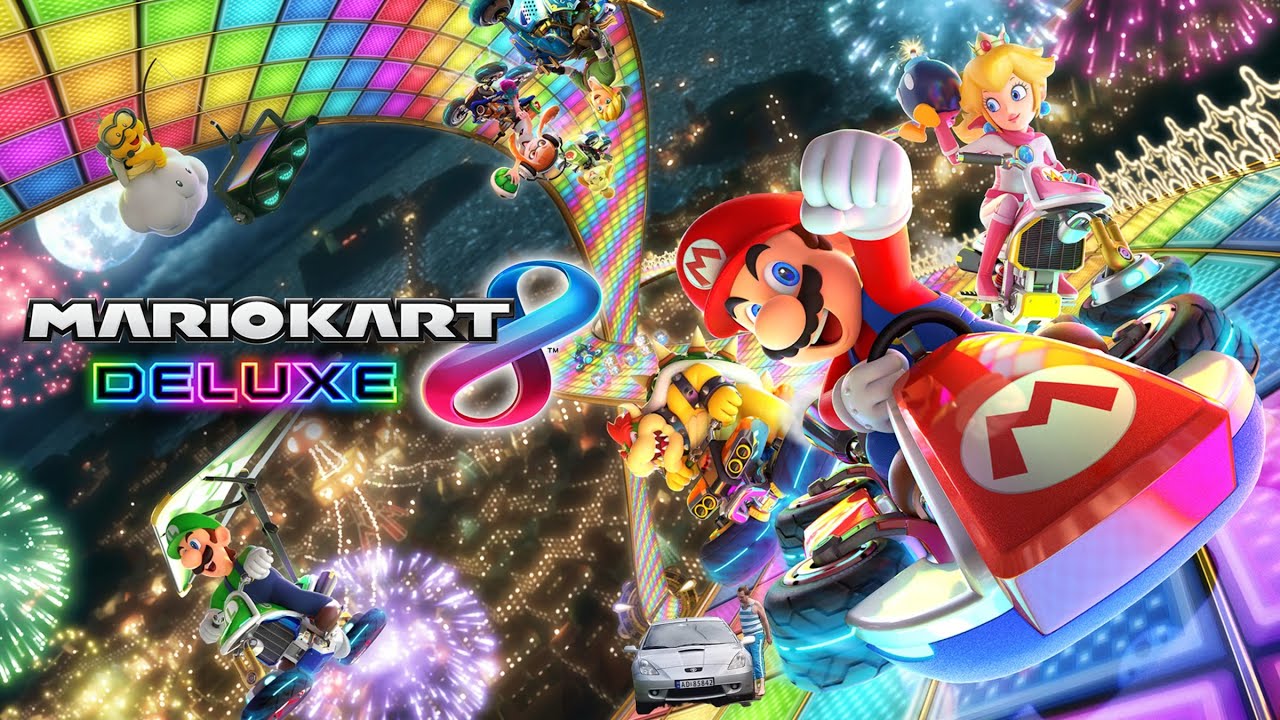 Chris spiller Mario kart 8 deluxe Norsk gaming