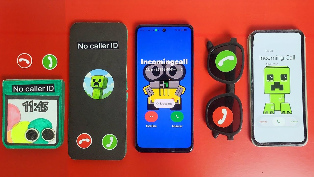 Motorola razr 60u vs realme c75 vs glasses vs google pixel 9,incoming call