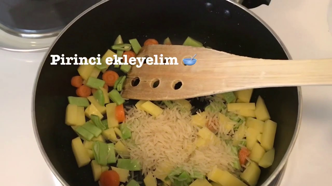 Taze fasulye Havuc Patates Pirincli - Bebek Mamasi