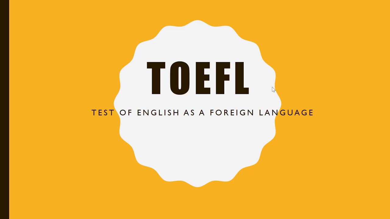 TOEFL Workshop