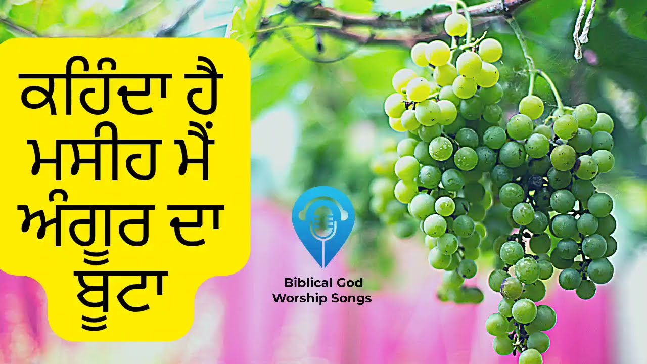 Kenda Hai Masih Me Angoor Da Boota | ਕਿੰਦਾ ਹੈ ਮਸੀਹ ਮੈਂ ਅੰਗੂਰ ਦਾ ਬੂਟਾ