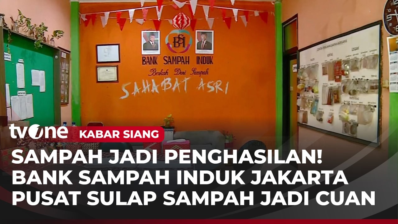 Limbah Sampah di Jakarta Kini Bisa Disulap jadi Barang Bernilai | Kabar Siang