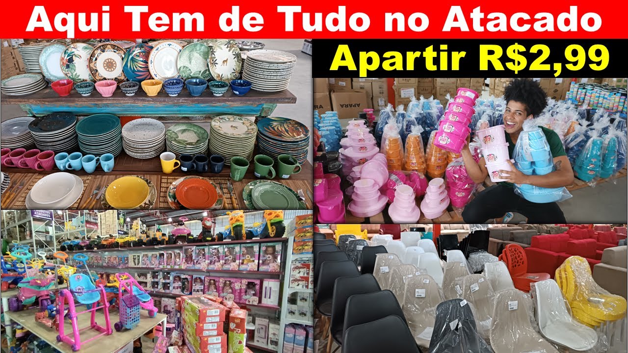 MAIOR FORNECEDOR DE VARIEDADES, ULTILIDADES DE CASA, BRINQUEDOS, DECORAÇÃO QUE JÁ VI, APARTIR R$2,99