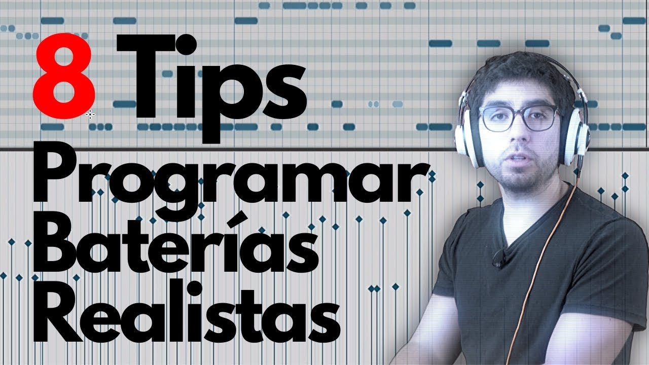 8 Pasos para programar baterías virtuales realistas. (MIDI)