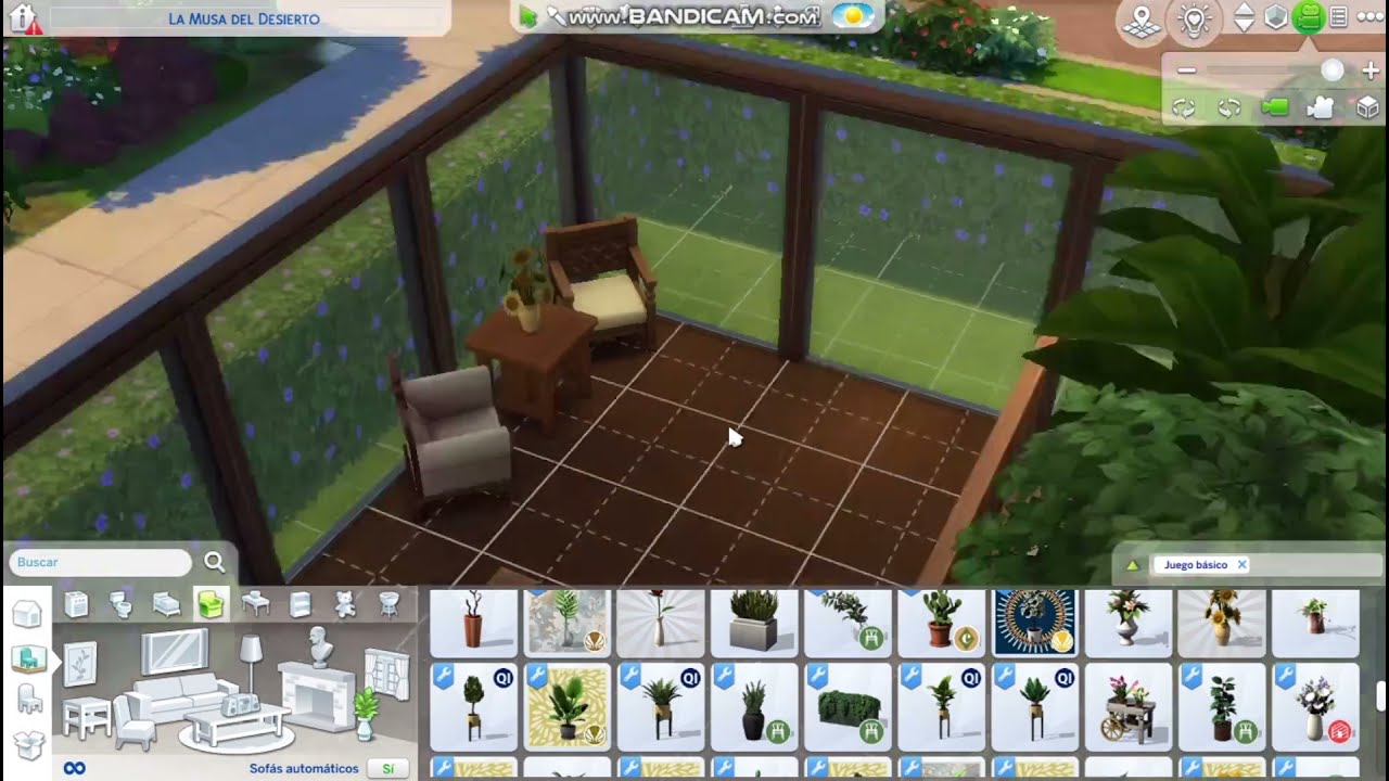 Construyendo un Invernadero en los Sims 4 (Speed Build)