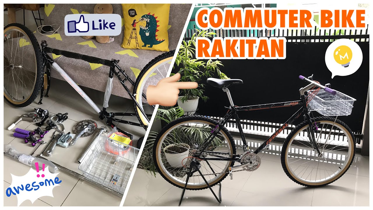 COMMUTER BIKE 26 - MERAKIT SEPEDA GOWES ALA JEPANG BUDGET 4,5JUTA