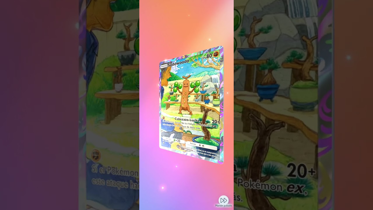 JCC Pokémon Pocket sobre 1