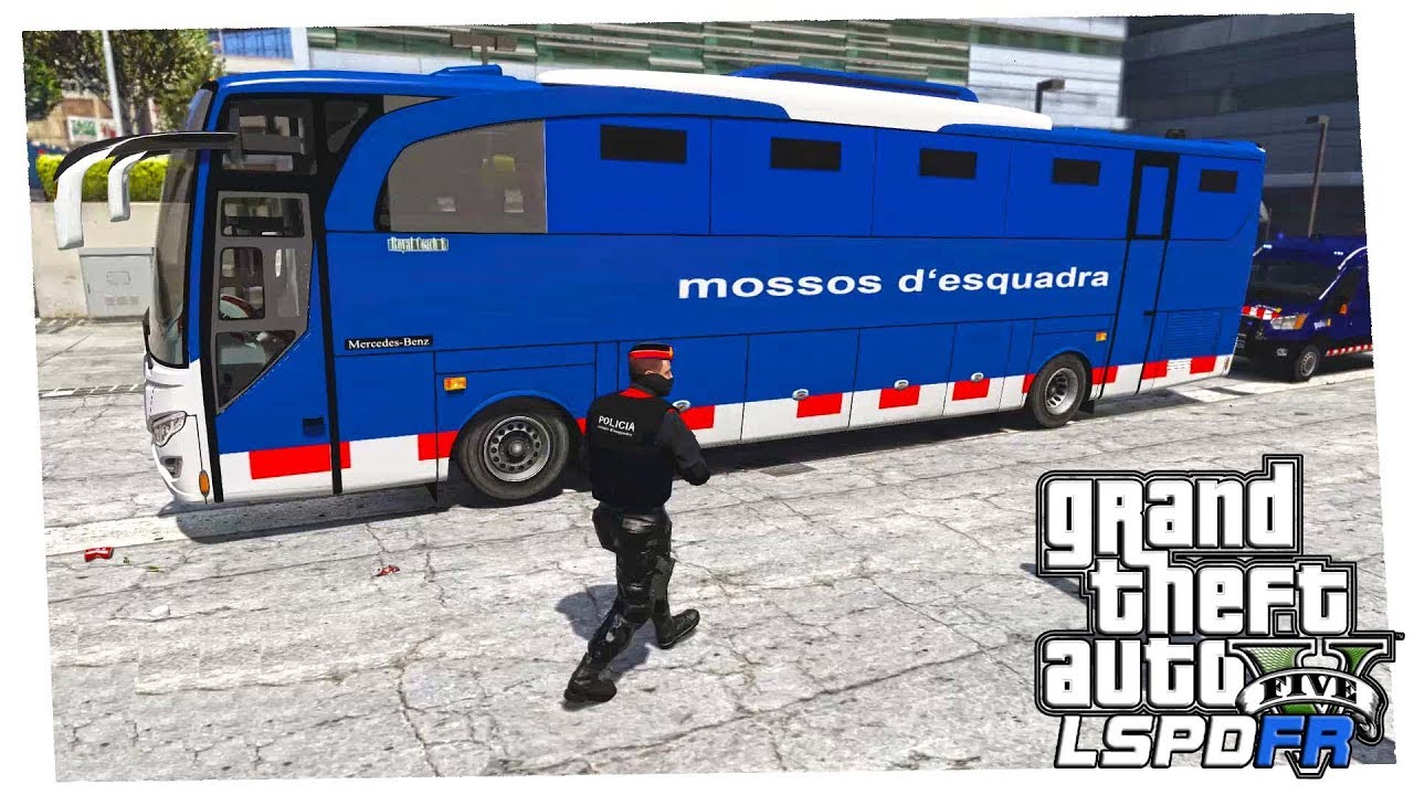 🚔 LSPDFR | DIA 543 | ESCOLTANDO EL BUS DE PRESOS!