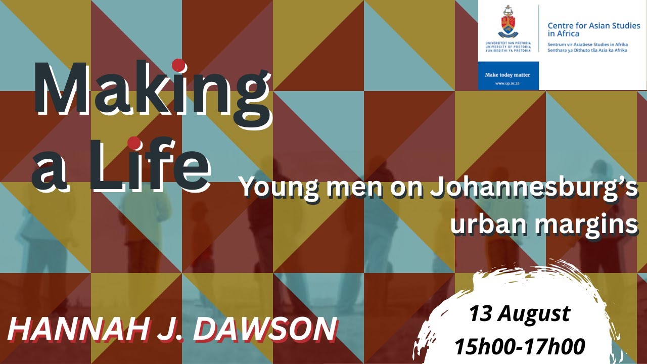 Making a Life - Hannah Dawson | Book Launch | CASA_UP