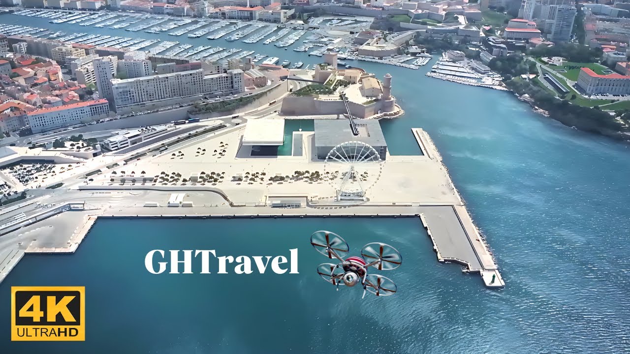The best aerial views of Marseille (France) in 4K!