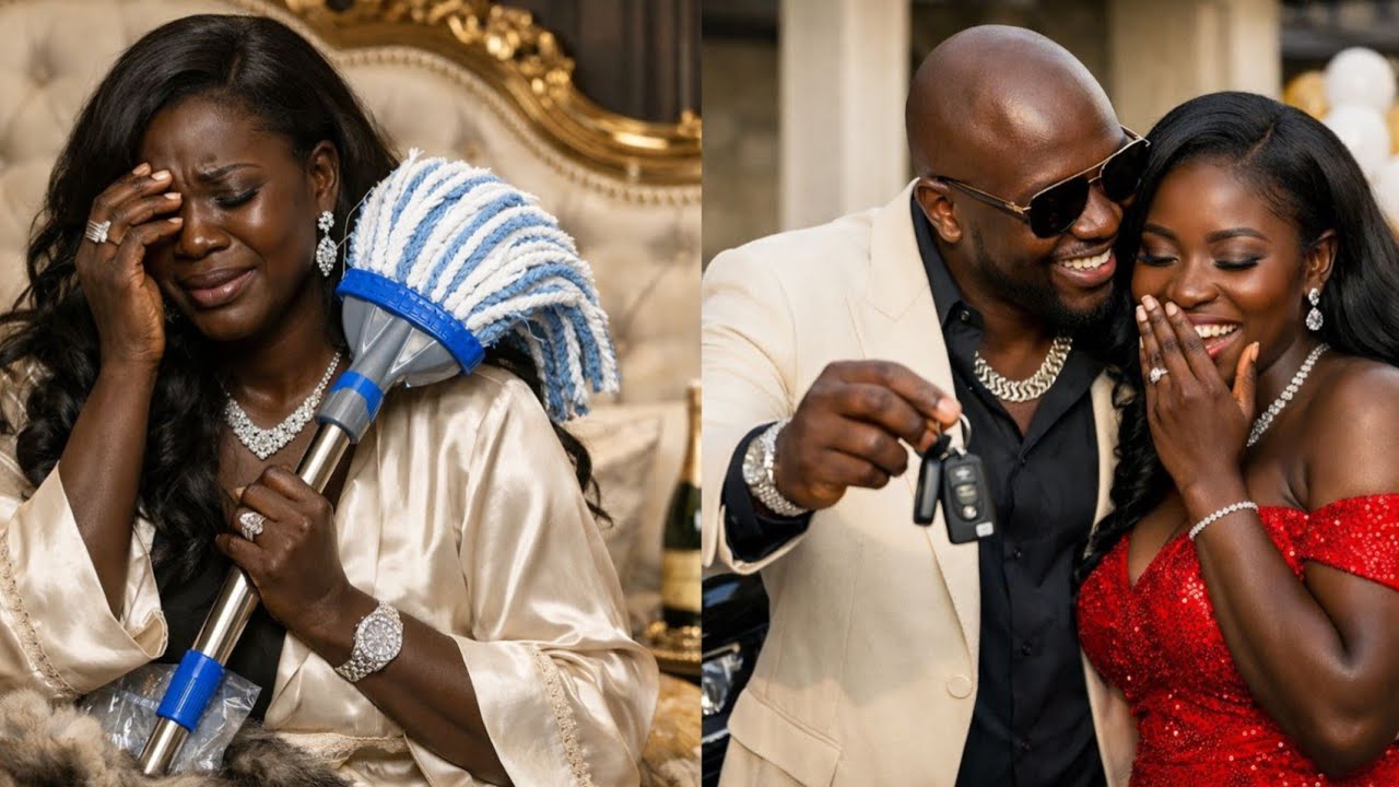 HUSBAND BUYS MOP STICK FOR WIFE AS VALENTINE'S GIFT BUT BUYS MISTRESS A LUXURIOUS CAR #folktales 