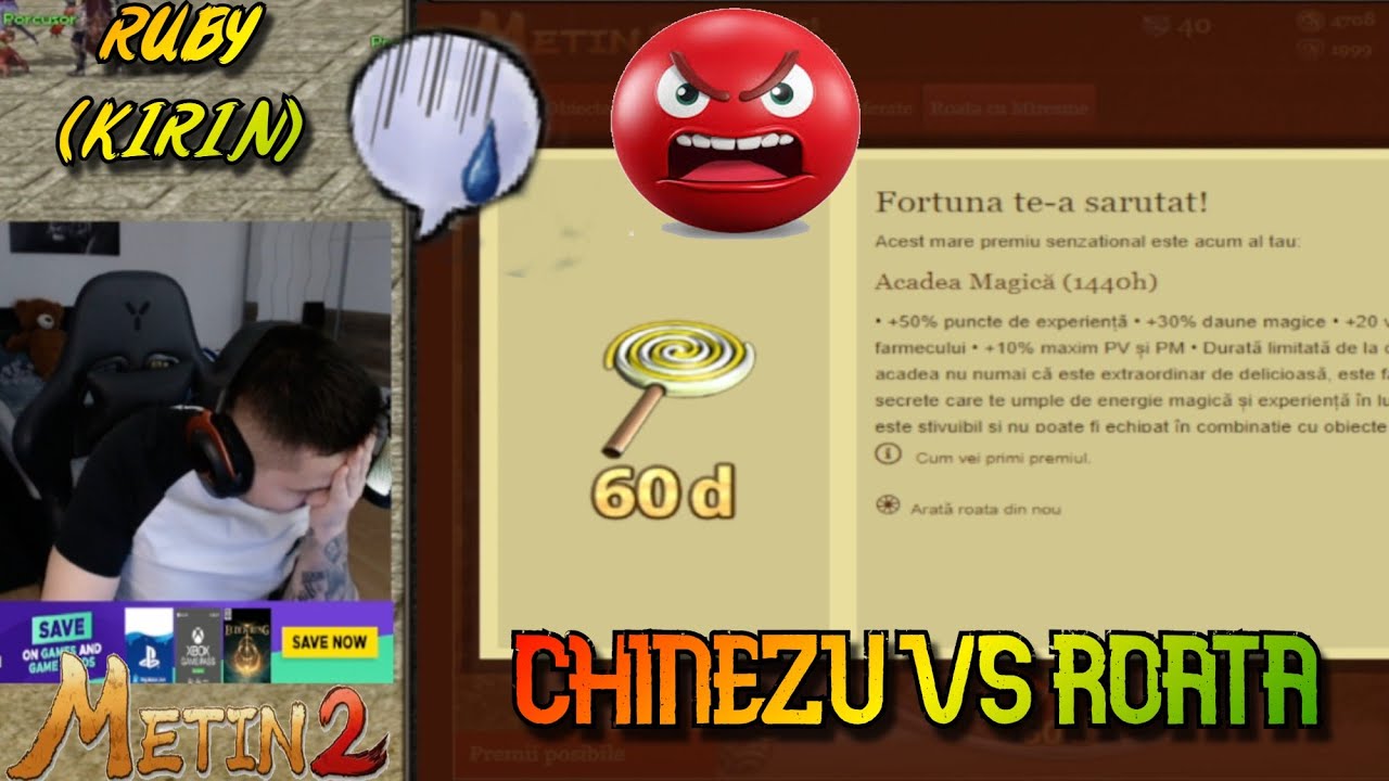 #metin2 RO Ruby(Kirin) - CHINEZU VS ROATA - NERVI LA MAXIM - DEZAMAGIC TOTAL !!!