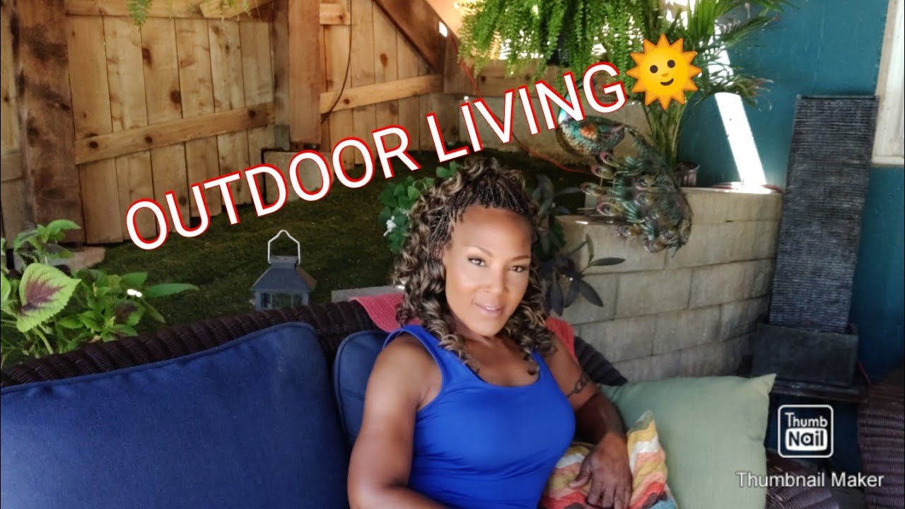 Tour My Outdoor Living Space, HIGHLY Requested😍🌞🌴