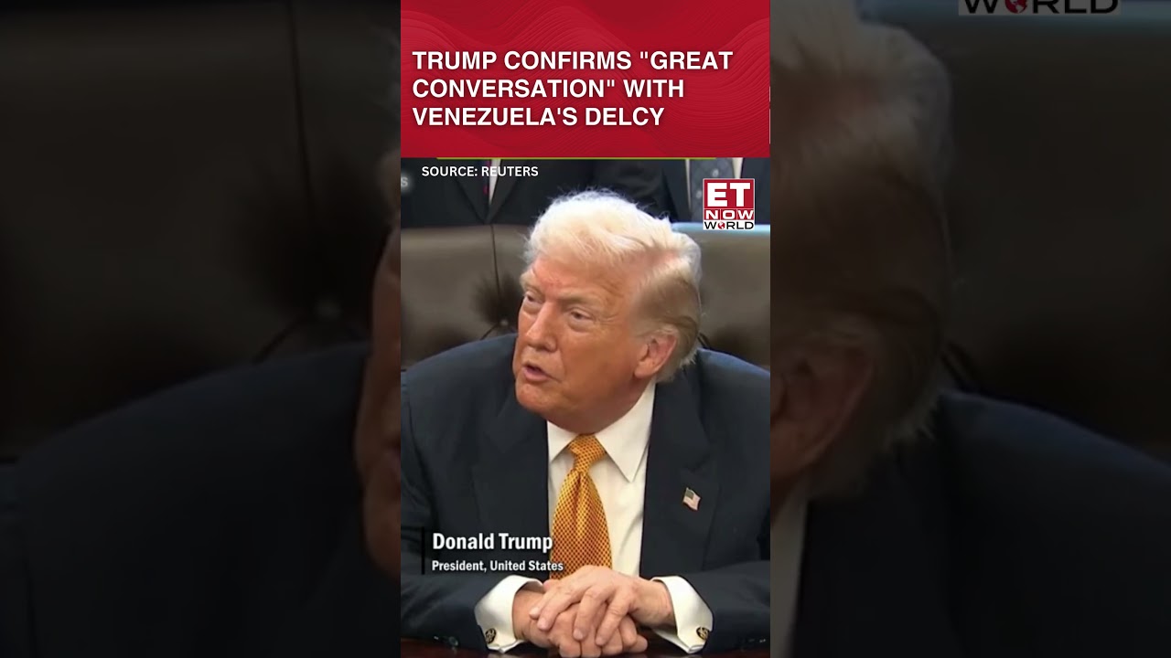 Trump Confirms “Great Conversation” With Venezuela’s Delcy Rodríguez Post Maduro Capture 