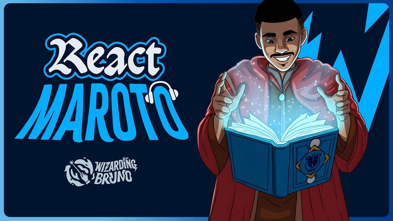 REACT MAROTO COM WIZARDING BRUNO!