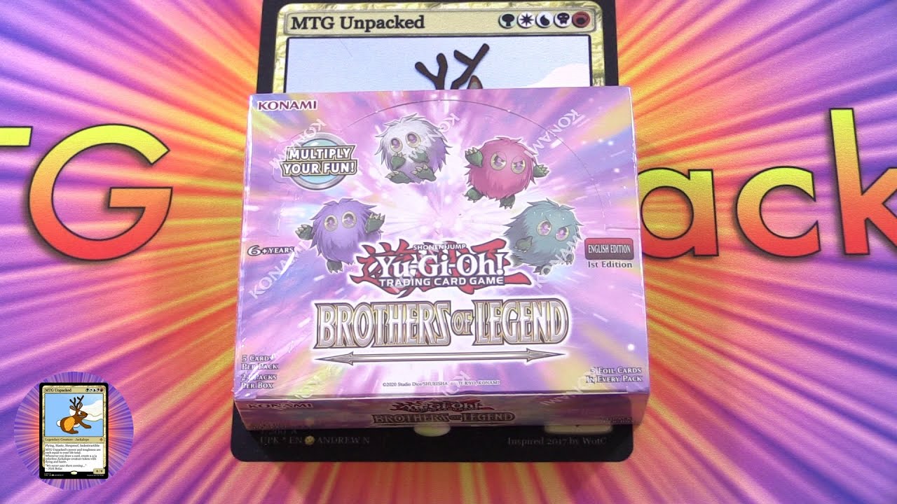 Yugioh Brothers of Legend Box Opening