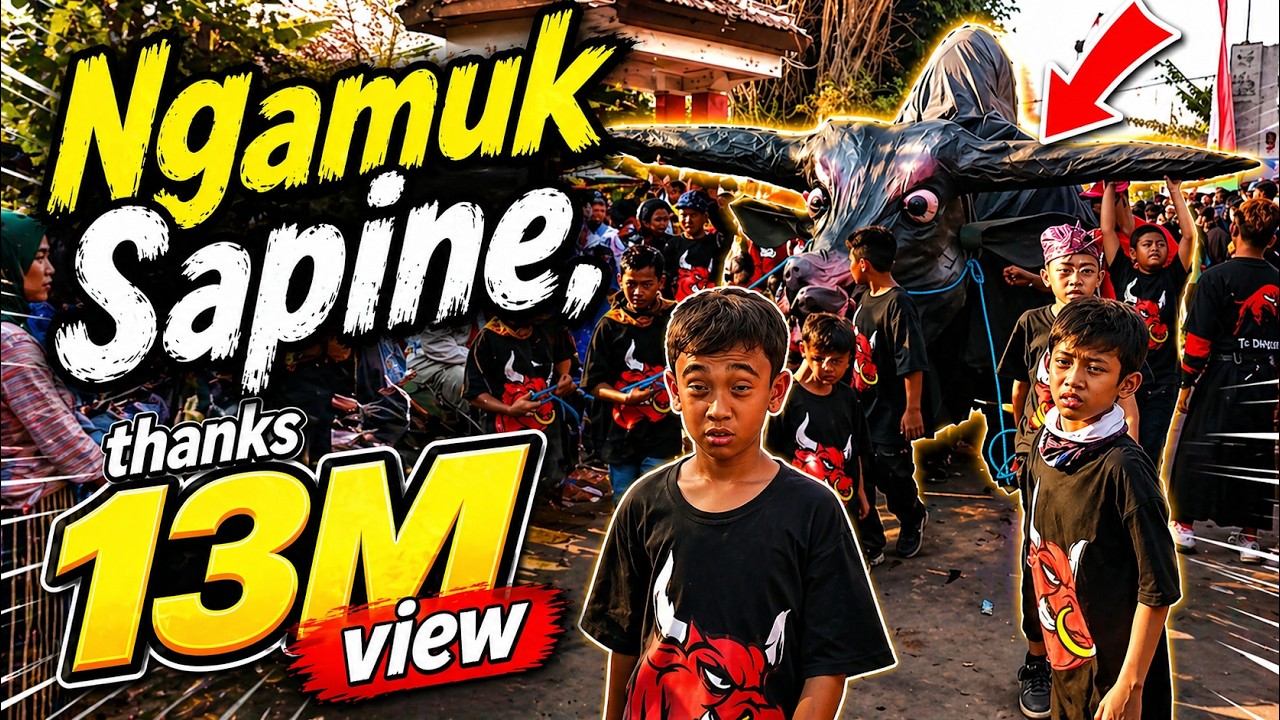 sapi raksasa terbesar di dunia karnaval sambijajar