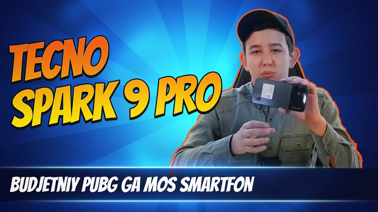 TECNO SPARK 9 PRO | PUBG ga mos arzon telefon 😉