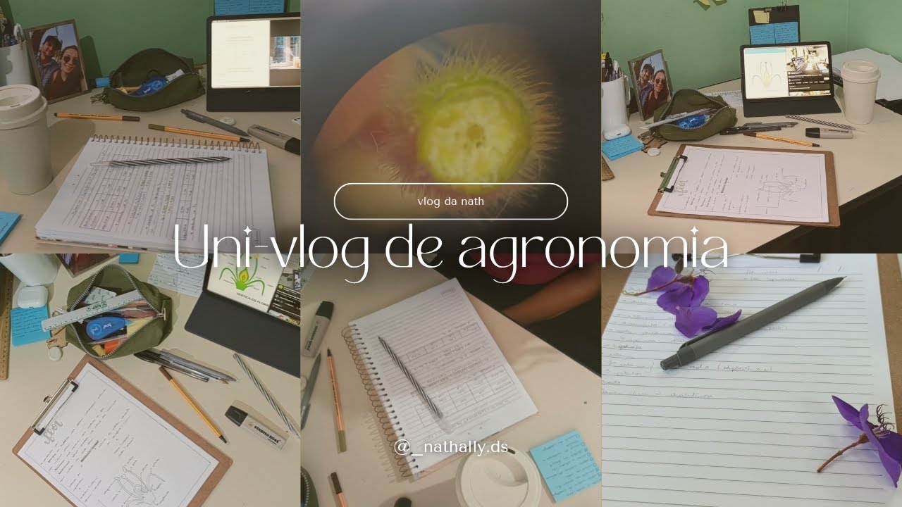 UniVlog | rotina de AGRONOMIA 🌱🥼📚