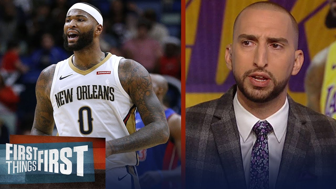 Nick and Cris react to DeMarcus Cousins signing 1-yr deal with Warriors | NBA | FIRST THINGS FIRST