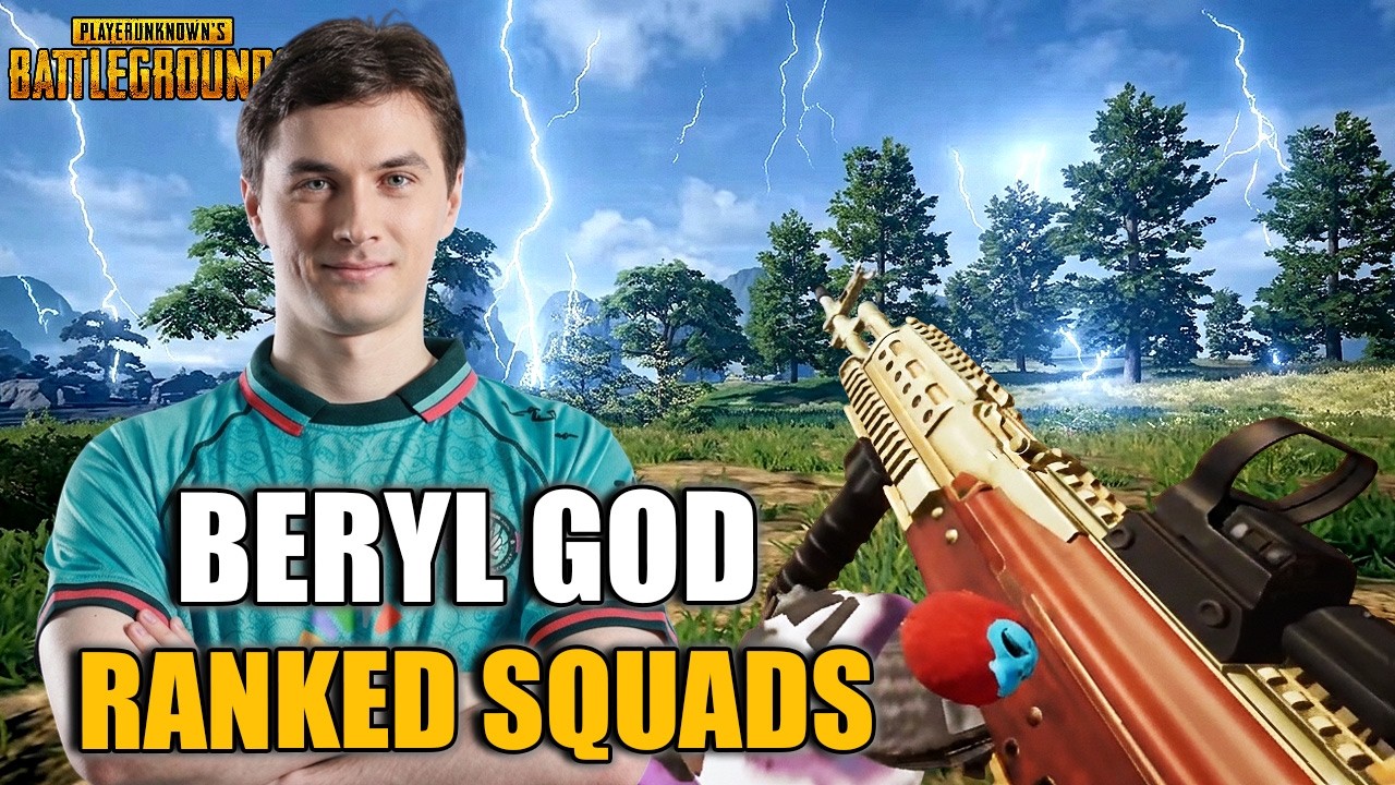 Molodoct&rsquo;s PERFECT Beryl Wipe in Ranked Squads (ft. XMPL, ADOUZ1E, Bestoloch) PUBG Ranked