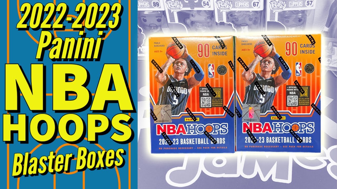 2022-2023 Panini NBA Hoops Retail Blaster Boxes!! 🏀A New Rookie Class!