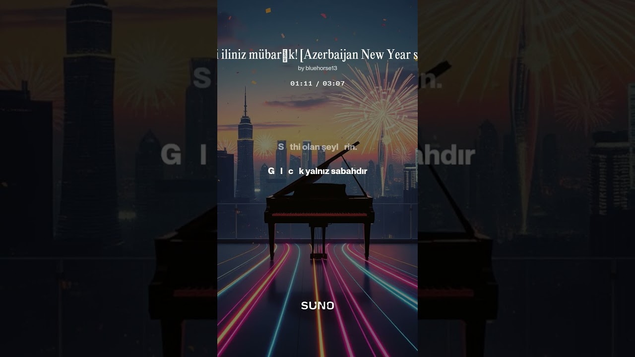 Yeni iliniz mübarək! Azerbaijan New Year song