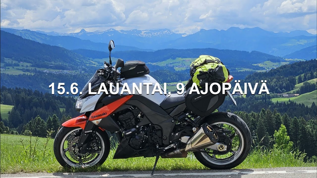 2024 moto reissu keskiseen Eurooppaan - osa 7 Itävallasta kohti Rostockia