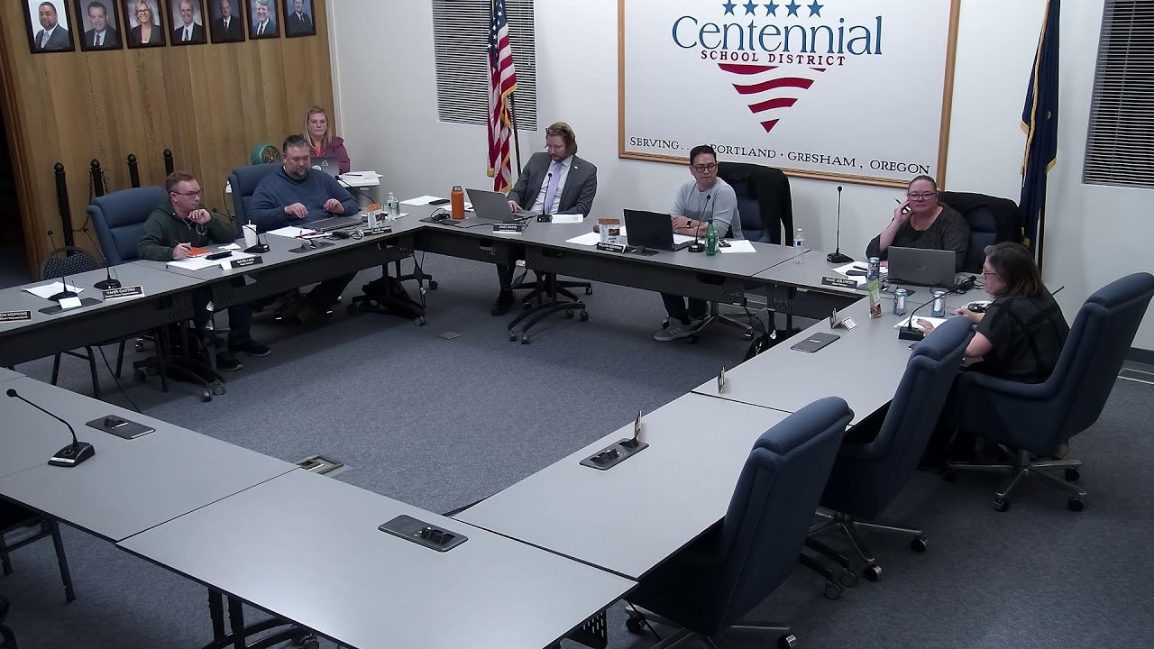 11.12.25 Regular Board Meeting I Centennial School District 28J Livestream