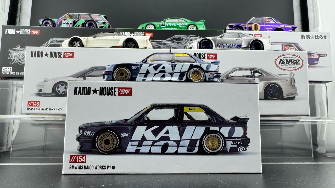 Kaido House FINALLY goes EURO!  Unboxing the new arrivals...