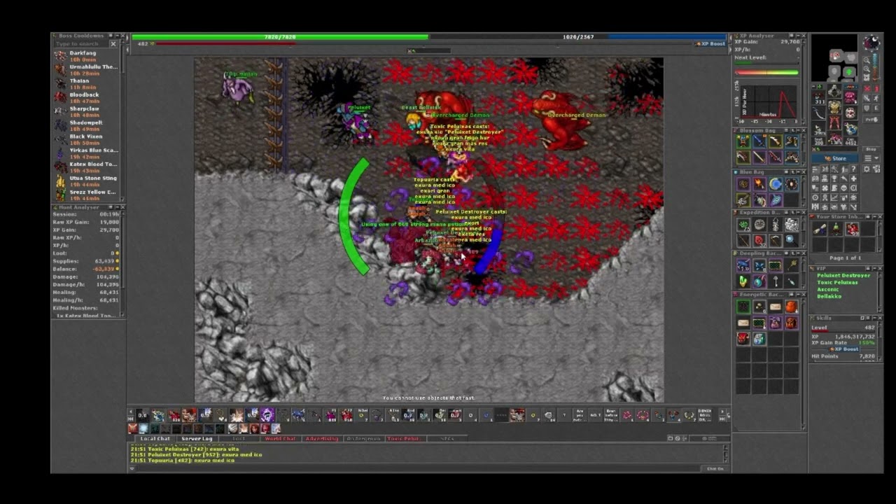 Tibia Arbaziloth (Hard mode) + Rewards