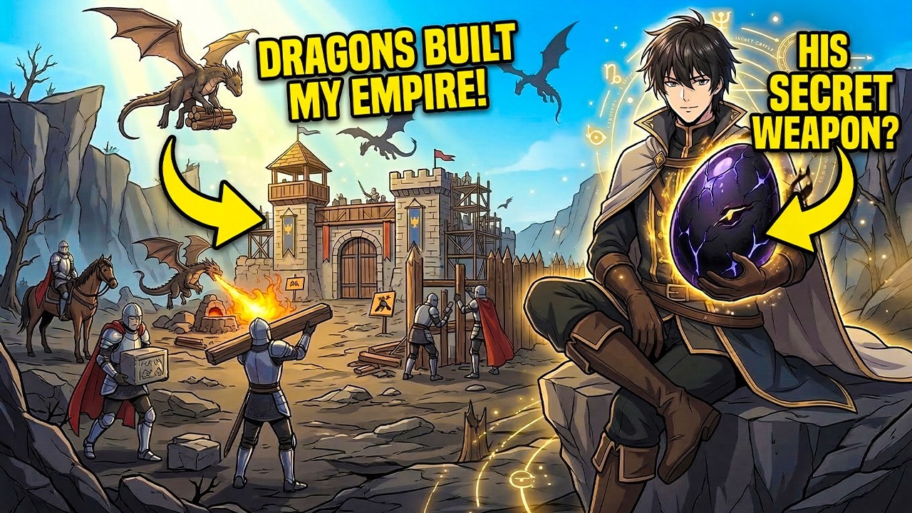 Exiled Noble Finds DRAGON EGG, SAVES GENIUS HEALER And Starts BUILDING EMPIRE From ASHES