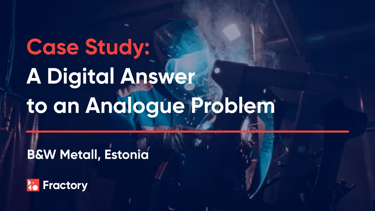Case Study: A Digital Answer to an Analogue Problem - B&W Metall