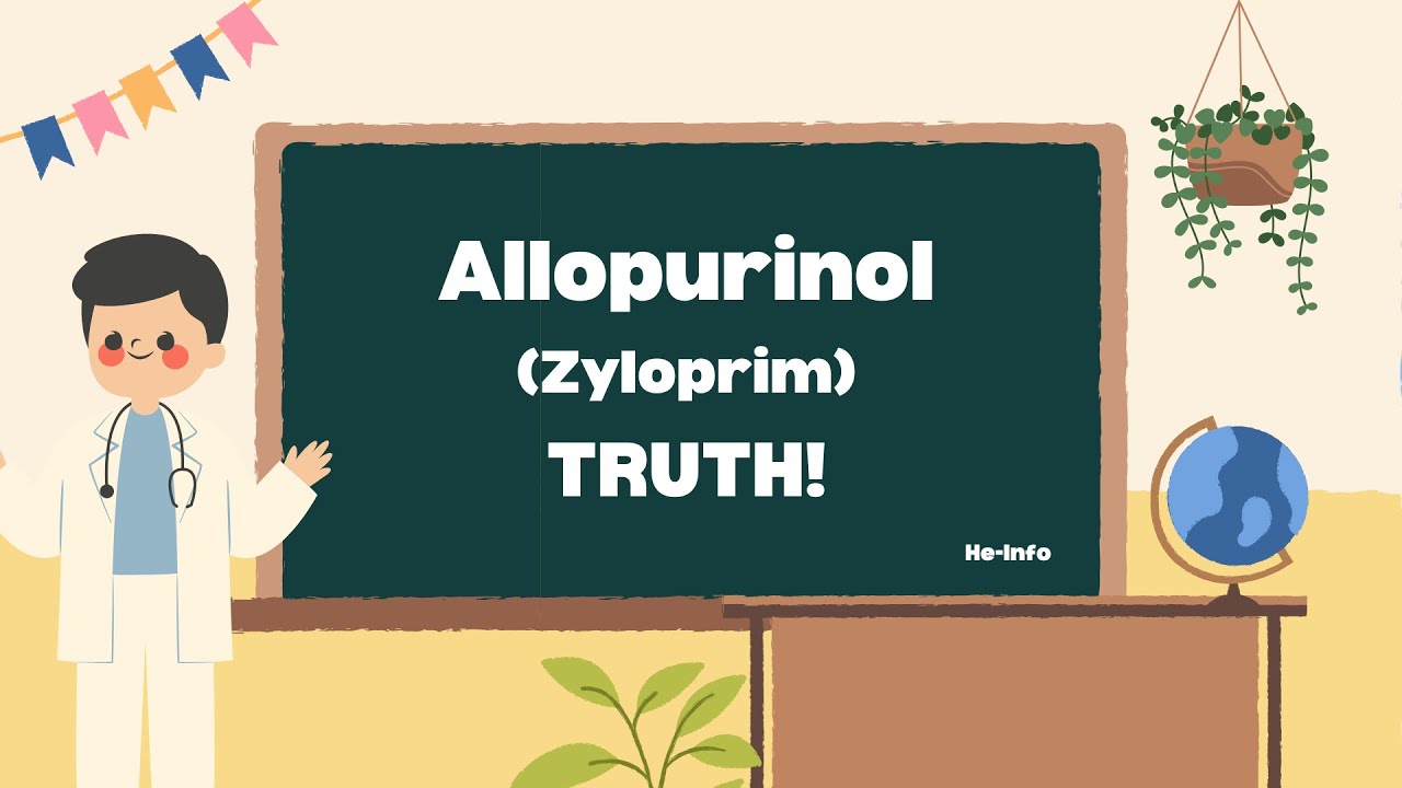 Аллопуринол (Зилоприм): лекарство от подагры 💊 | Применение, преимущества и побочные эффекты | He...