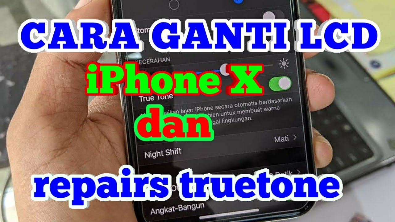true tone iphone x hilang