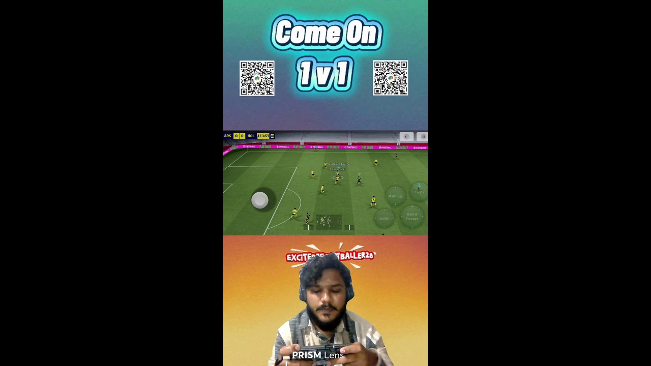 Short Stream Today ⚡ 1v1 Matches On 🔥 Join Fast! 😎⚽