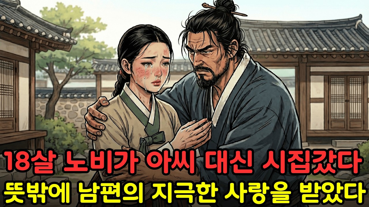 18살 노비가 아씨 대신 한양의 악명 높은 건달 두목과 혼인했지만, 뜻밖에도 남편의 지극한 사랑을 받았다