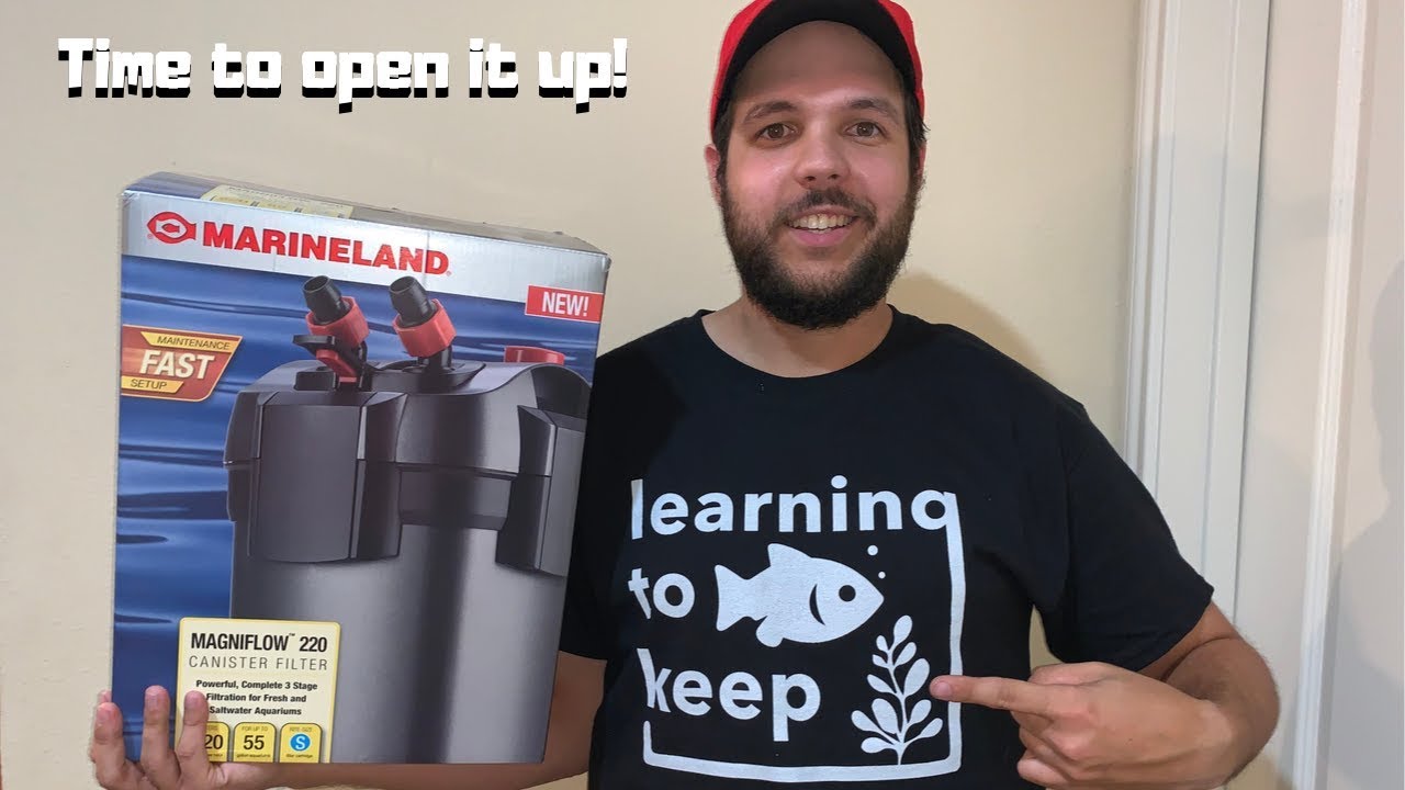 Unboxing Marineland Magniflow 220 Canister Filter Part. 1