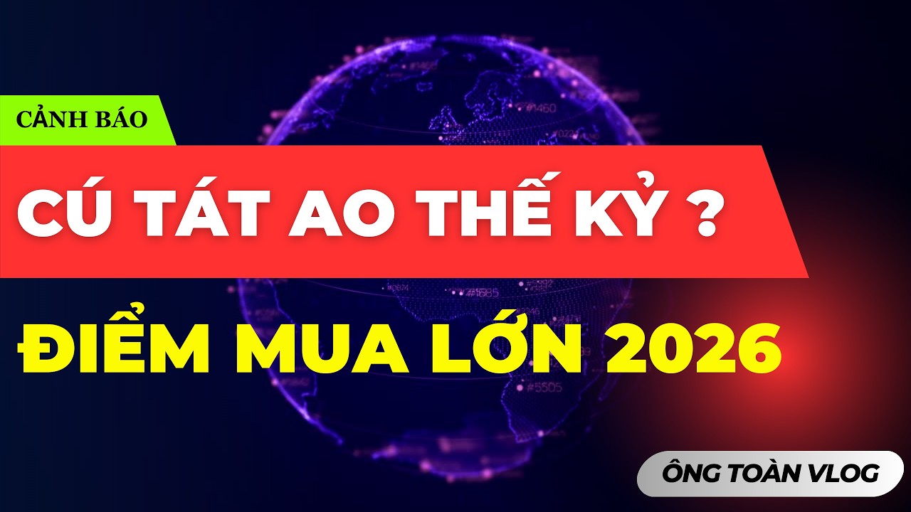 ĐẦU TƯ CHỨNG KHOÁN | Chứng khoán hôm nay | Nhận định thị trường: CÚ TÁT AO THẾ KỶ, ĐIỂM MUA LỚN 2026