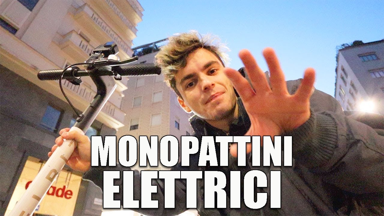 I PRIMI MONOPATTINI ELETTRICI SHARING IN ITALIA (test Helbiz a Milano)