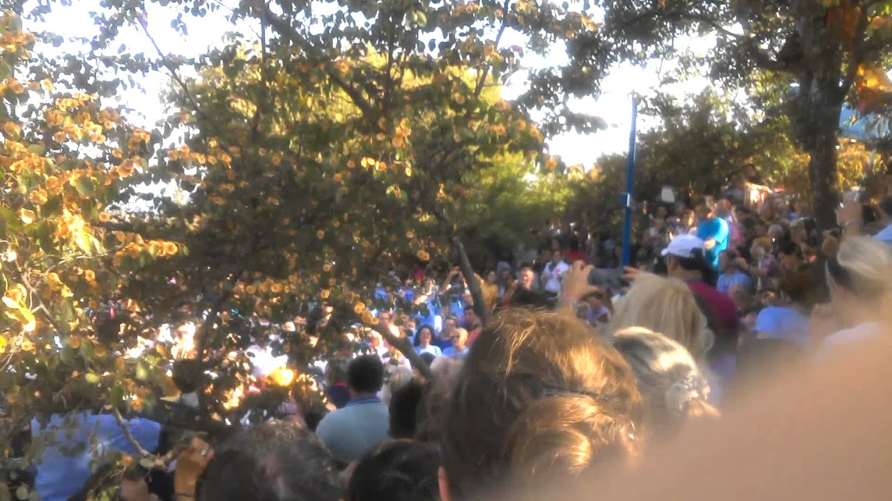 2 agosto 2015 Mirjana Dragicevic arriva all' apparizione