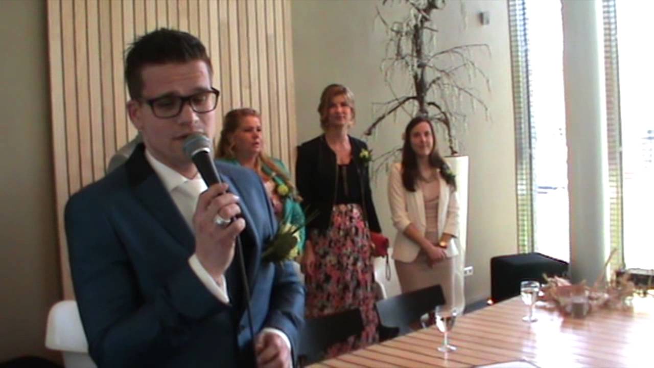Ton en Elles trouwen 01-05-2015