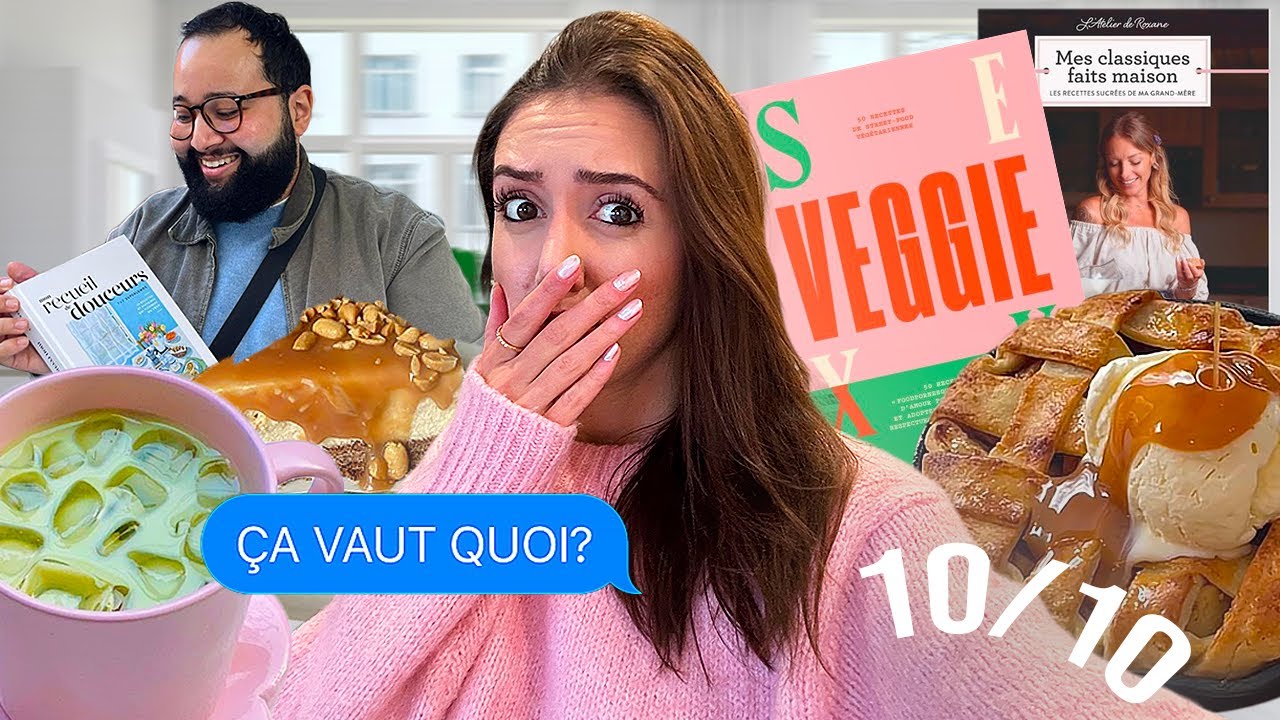 JE TESTE LES RECETTES DES LIVRES D’INFLUENCEURS 2.0 (Superlumos, Sexy Veggie, L'Atelier de Roxane)